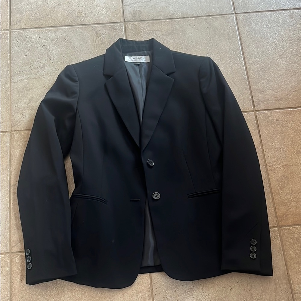 Black dress suit blazer